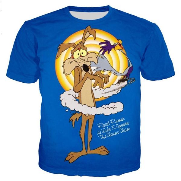 new roadrunner & wile e coyot series t shirt men women 3d printed novelty fashion tshirt hip hop streetwear casual summer, White;black
new roadrunner & wile e coyot series t shirt men women 3d printed novelty fashion tshirt hip hop streetwear casual summer, White;black