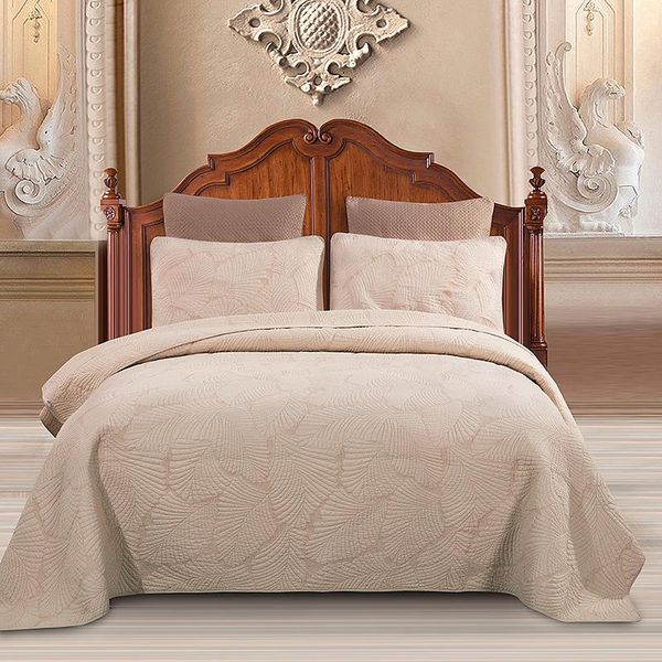 bedding sets 3pcs quilted bedspread+ pillowcase thick bed sheet stiching bedcover cotton palm leaf european style solid wedding textile pink
bedding sets 3pcs quilted bedspread+ pillowcase thick bed sheet stiching bedcover cotton palm leaf european style solid wedding textile pink