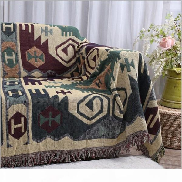 european style cotton line blanket. thicken the sofa blanket. ab double-sided pattern decorative
european style cotton line blanket. thicken the sofa blanket. ab double-sided pattern decorative