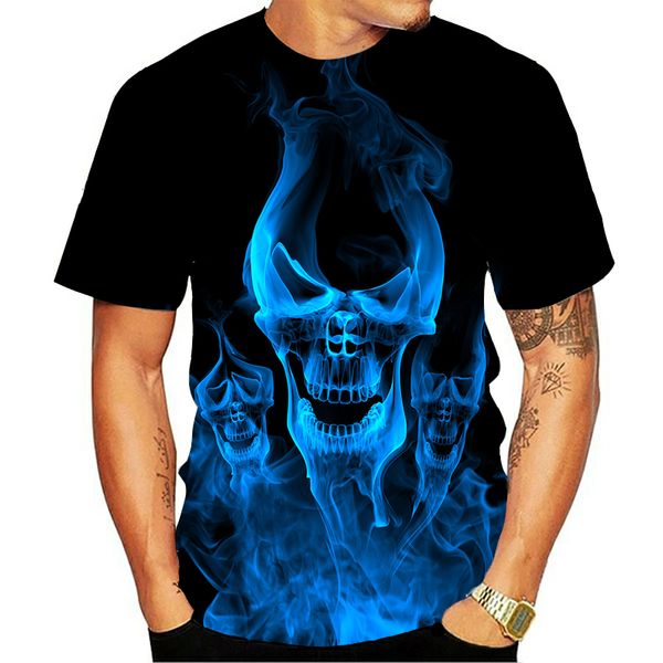 horror skull compression punisher new street 3d print shirts graphic funny hentai men clothing