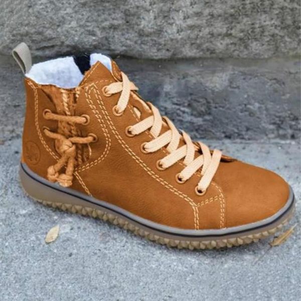 new winter women boots flat heel plush snow boots fashion thicken warm lace up ladys ankle zapatos de mujer 2020, Black
new winter women boots flat heel plush snow boots fashion thicken warm lace up ladys ankle zapatos de mujer 2020, Black