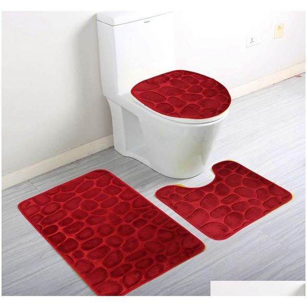 wholesale-3pcs/set home bathroom door floor mat pad set soft coral fleece bath mat pedestal mat toilet washable qyllgw garden2010
wholesale-3pcs/set home bathroom door floor mat pad set soft coral fleece bath mat pedestal mat toilet washable qyllgw garden2010