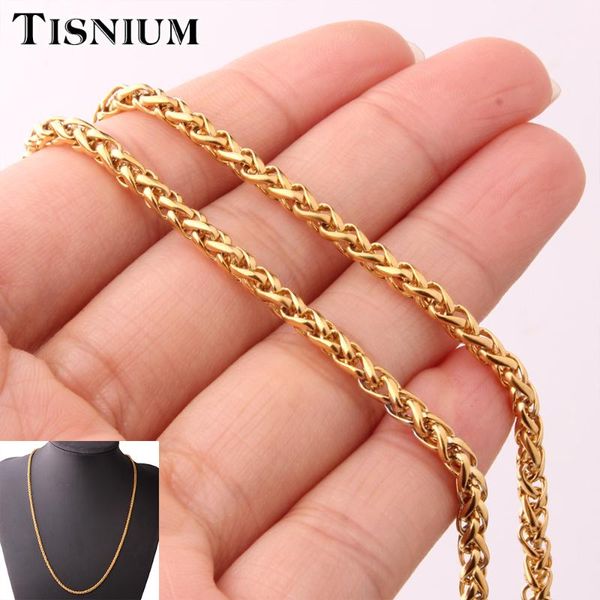 tisnium 3mm gold silver color bohemian style necklace bracelet for men women keel chain stainless steel jewelry accessories gift 
tisnium 3mm gold silver color bohemian style necklace bracelet for men women keel chain stainless steel jewelry accessories gift