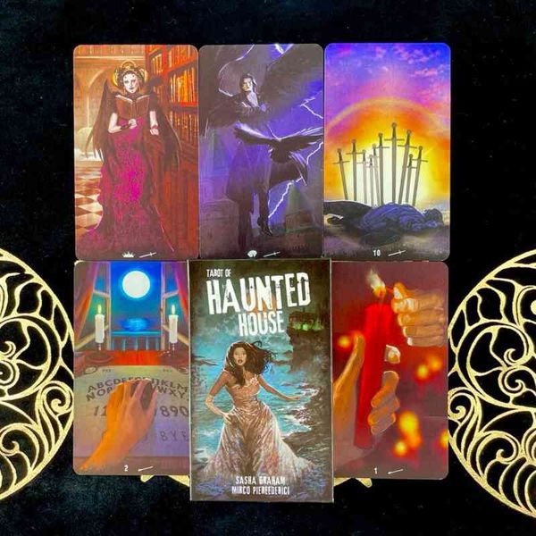 hay house 78pcs tarot of haunted house deck witchcraft oracle cards astrology oracle tarot with e-guidebook board games dixit
hay house 78pcs tarot of haunted house deck witchcraft oracle cards astrology oracle tarot with e-guidebook board games dixit