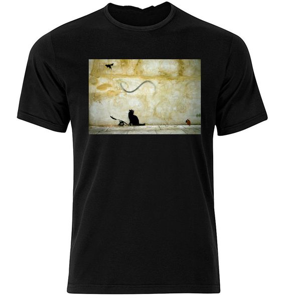 cat mouse banksy - graphic cotton t shirt short & long sleeve fashion classic tee shirt sport hooded sweatshirt hoodie
cat mouse banksy - graphic cotton t shirt short & long sleeve fashion classic tee shirt sport hooded sweatshirt hoodie