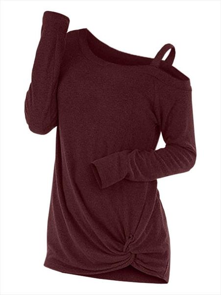fashion spring knotted skew neck sweater long sleeve cut out solid pullover sweater women clothes one shoulder casual top, White;black
fashion spring knotted skew neck sweater long sleeve cut out solid pullover sweater women clothes one shoulder casual top, White;black
