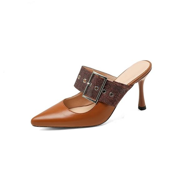 2021 new women's sandals fashion genuine leather thick shoes woman up party slide slippers a2i3, Black
2021 new women's sandals fashion genuine leather thick shoes woman up party slide slippers a2i3, Black