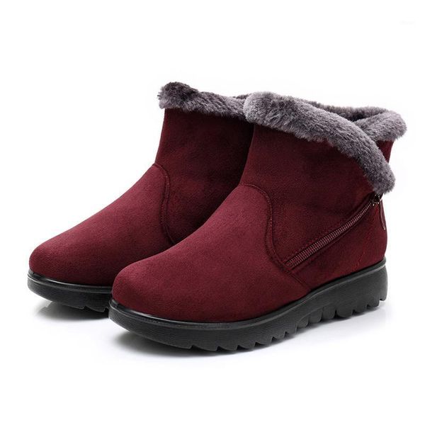 boots winter plush short fur warm snow platform plus size ankle women zipper suede shoes for, Black
boots winter plush short fur warm snow platform plus size ankle women zipper suede shoes for, Black
