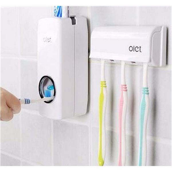1 set tooth brush holder matic toothpaste dispenser +5 toothbrush holder toothbrush wall mount stan jlljlu mx_home
1 set tooth brush holder matic toothpaste dispenser +5 toothbrush holder toothbrush wall mount stan jlljlu mx_home