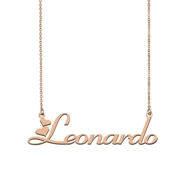 leonardo name necklaces pendant custom personalized for women girls children friends mothers gifts 18k gold plated stainless steel, Silver
leonardo name necklaces pendant custom personalized for women girls children friends mothers gifts 18k gold plated stainless steel, Silver