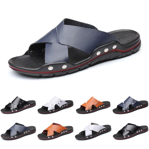 luxury men slides slippers mens fashion classic sandals black white leather slide slipper flat size 40-46
luxury men slides slippers mens fashion classic sandals black white leather slide slipper flat size 40-46