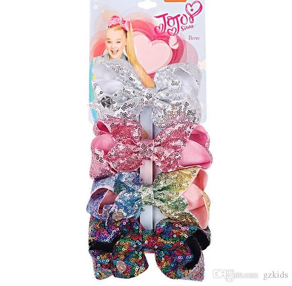 jojo siwa bow 4 colors one card 5 inches children's sequins bow xmas present stocking filler for girls, Slivery;white
jojo siwa bow 4 colors one card 5 inches children's sequins bow xmas present stocking filler for girls, Slivery;white