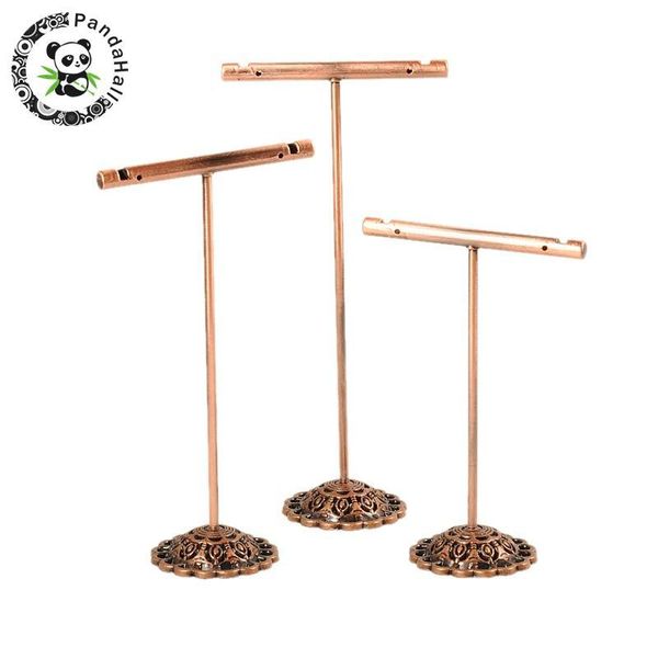t bar iron earring displays sets, jewelry display rack, jewelry tree stand, red copper, 90~125x60x34mm, Pink;blue
t bar iron earring displays sets, jewelry display rack, jewelry tree stand, red copper, 90~125x60x34mm, Pink;blue