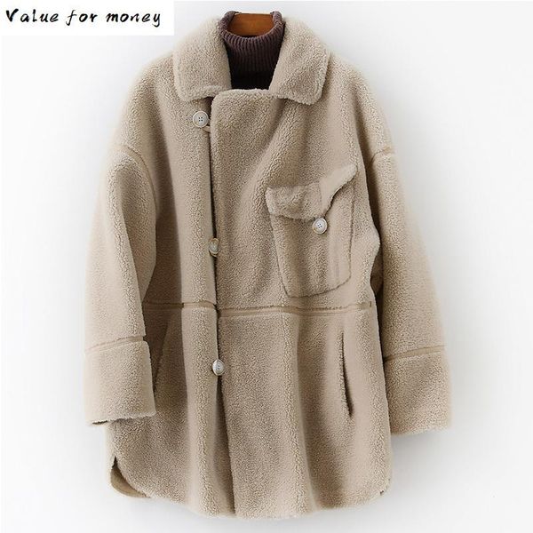 fur real coat 100% wool jacket autumn winter women clothes 2021 korean sheep shearling fur suede lining abrigo mujer b18f9008-9, Black
fur real coat 100% wool jacket autumn winter women clothes 2021 korean sheep shearling fur suede lining abrigo mujer b18f9008-9, Black