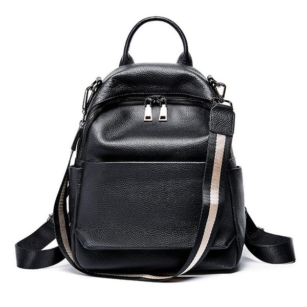fashion women real leather backpack genuine leather travel school backpack bag girls notebook female travel bag
fashion women real leather backpack genuine leather travel school backpack bag girls notebook female travel bag