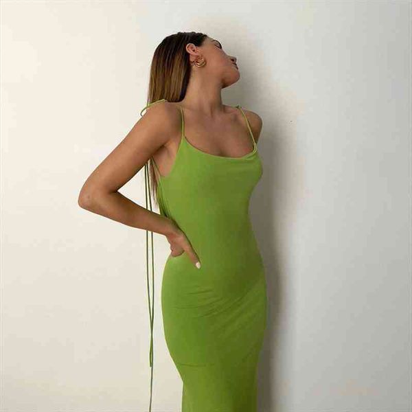 summer spaghetti strap backless bandage long dress women sleeveless summer high street party vestidos bodycon midi dresses, Black;gray
summer spaghetti strap backless bandage long dress women sleeveless summer high street party vestidos bodycon midi dresses, Black;gray