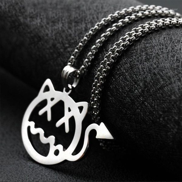 men demon necklaces silver pendants geometric wholesale stainless steel hip hop jewelry on the neck gifts for male accessories1
men demon necklaces silver pendants geometric wholesale stainless steel hip hop jewelry on the neck gifts for male accessories1