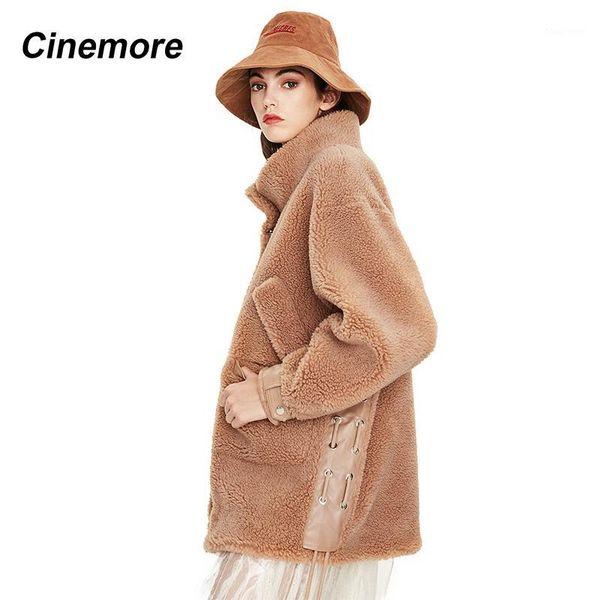 cinemore 2020 winter new arrival real fur coat women new fashion teddy bear style khaki color warm winter coat woemn k90411, Black
cinemore 2020 winter new arrival real fur coat women new fashion teddy bear style khaki color warm winter coat woemn k90411, Black