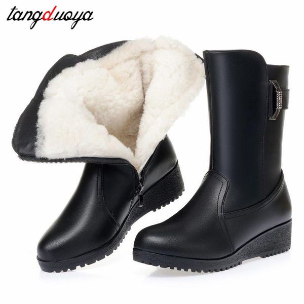 leather boots women plus velvet warm plush mid calf boots for woman low heel shoes black waterproof winter snow women
leather boots women plus velvet warm plush mid calf boots for woman low heel shoes black waterproof winter snow women