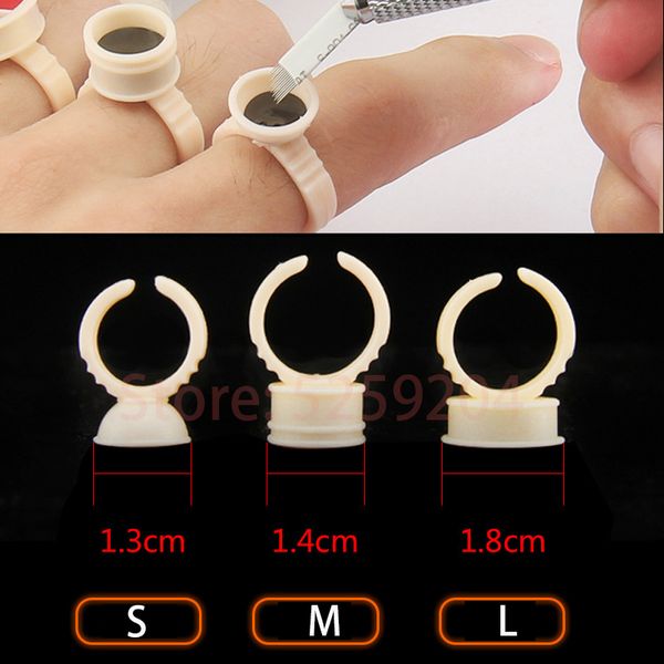 200pcs disposable silicone permanent makeup ring s/m/l tattoo ink pigment cup permanent makeup tattoo accesories ing
200pcs disposable silicone permanent makeup ring s/m/l tattoo ink pigment cup permanent makeup tattoo accesories ing