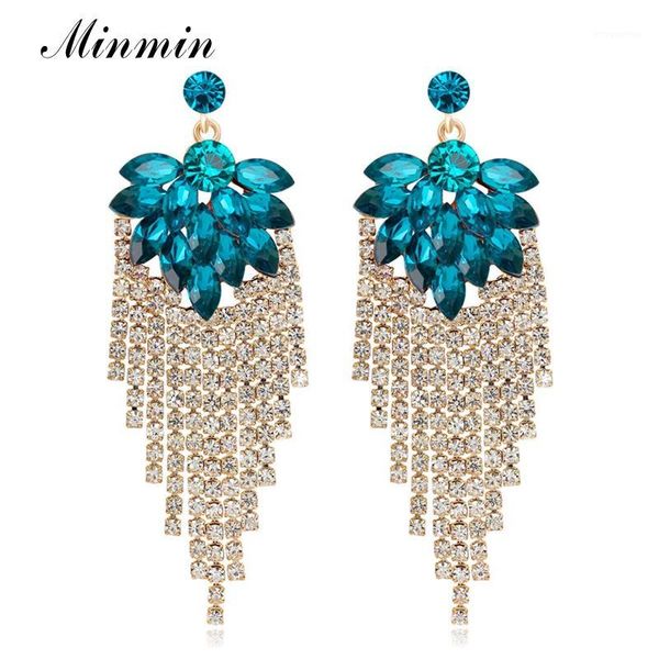 minmin statement big flower crystal drop earrings for women shiny rhinestone tassel earrings fashion wedding prom jewelry eh15061, Silver
minmin statement big flower crystal drop earrings for women shiny rhinestone tassel earrings fashion wedding prom jewelry eh15061, Silver