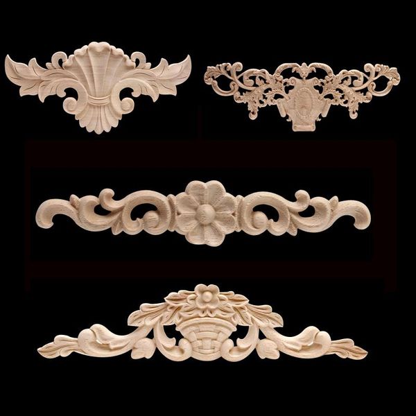 new rubber wood carved corner applique frame door decorate wall doors furniture decorative modern figurines wooden miniatures
new rubber wood carved corner applique frame door decorate wall doors furniture decorative modern figurines wooden miniatures