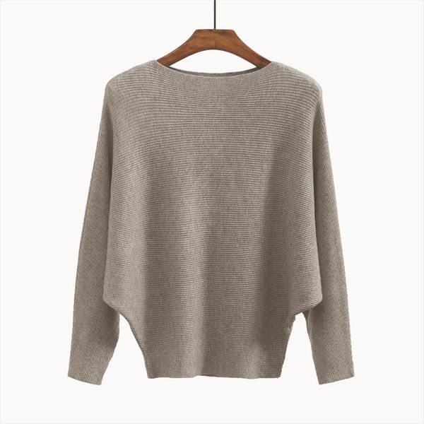 womens sweaters and pullovers coat batwing sleeves loose cashmere sweatershirt slash neck female wool knitted brand jumpers, White;black
womens sweaters and pullovers coat batwing sleeves loose cashmere sweatershirt slash neck female wool knitted brand jumpers, White;black
