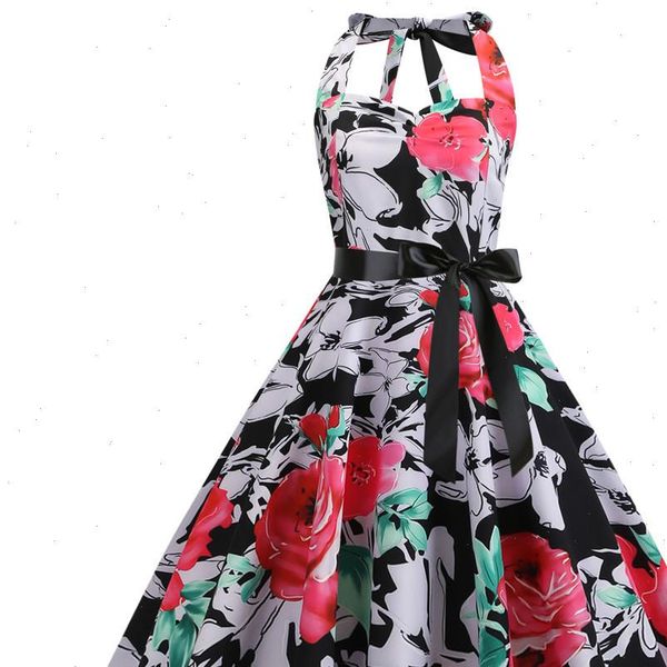 red white floral 2021 new design style casual women dress spring sweet autumn winter party vintage ladies, Black;gray
red white floral 2021 new design style casual women dress spring sweet autumn winter party vintage ladies, Black;gray