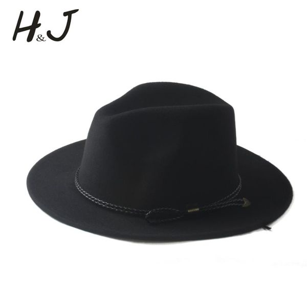 wide brim hats wool men's chapeu feminino fedora hat gentleman woolen jazz cap panama sun for women, Blue;gray
wide brim hats wool men's chapeu feminino fedora hat gentleman woolen jazz cap panama sun for women, Blue;gray
