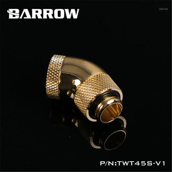 fans & coolings barrow 45 degree dual rotatable adapter, male to female fitting, for computer water cooling system twt45s-v11
fans & coolings barrow 45 degree dual rotatable adapter, male to female fitting, for computer water cooling system twt45s-v11