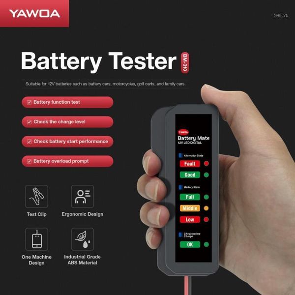code readers & scan tools bm310 car battery tester 12v auto checker alternator 6led lights display for vehicle motorcycle diagnostic tool1
code readers & scan tools bm310 car battery tester 12v auto checker alternator 6led lights display for vehicle motorcycle diagnostic tool1
