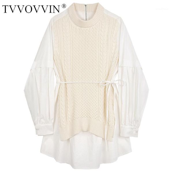 tvvovvin spliced women knitted blouse twist women shirts temperament ladies lace up ladies blouses loose long autumn rw6w1, White
tvvovvin spliced women knitted blouse twist women shirts temperament ladies lace up ladies blouses loose long autumn rw6w1, White