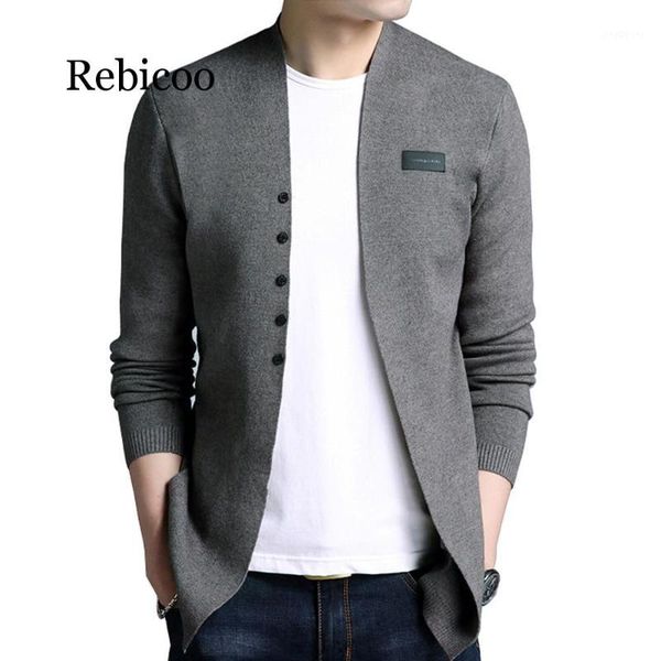 2019 middle-long length mens solid sweater cardigan trench male casual autumn pure color cardigan sweater1, White;black
2019 middle-long length mens solid sweater cardigan trench male casual autumn pure color cardigan sweater1, White;black