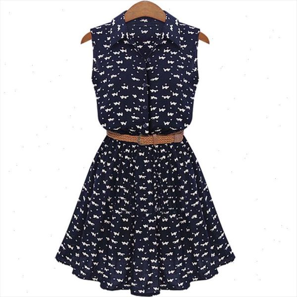 women summer dress recommended spot new fall printing lapel sleeveless wonderful mini dresses vestidos belt ks050, Black;gray
women summer dress recommended spot new fall printing lapel sleeveless wonderful mini dresses vestidos belt ks050, Black;gray