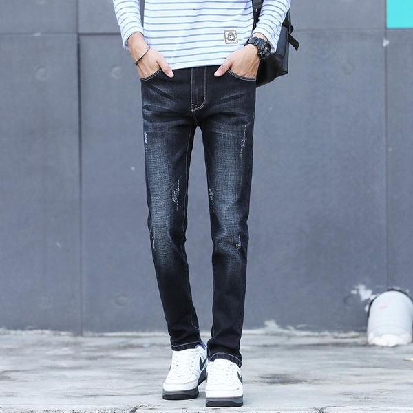 black jeans men winter men's jeans 2020 new warm slim fit business fashion thicken denim trousers black men, Blue
black jeans men winter men's jeans 2020 new warm slim fit business fashion thicken denim trousers black men, Blue