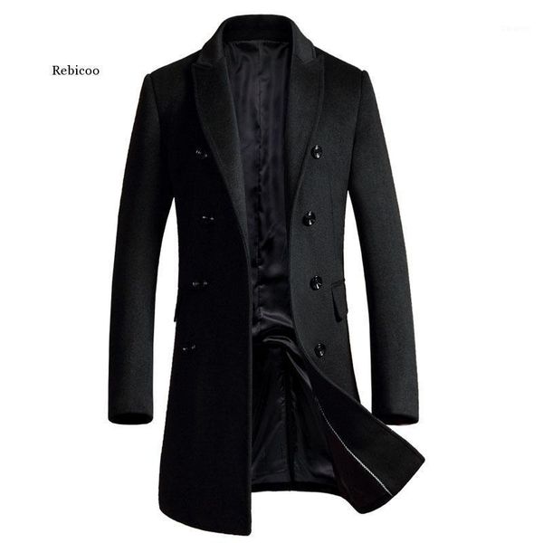 clothing men's slim long wool coat autumn and winter double-breasted business casual coat black gray red1
clothing men's slim long wool coat autumn and winter double-breasted business casual coat black gray red1