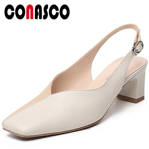 conasco women sandals woman pumps cow leather summer square toe square heeled casual shoes ankle strap buckle strap shoes woman, Black
conasco women sandals woman pumps cow leather summer square toe square heeled casual shoes ankle strap buckle strap shoes woman, Black