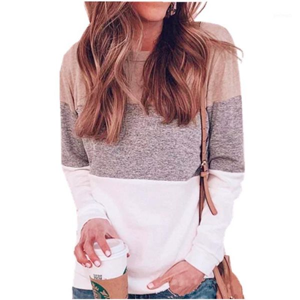 women's hoodies & sweatshirts autumn and winter tri-color joining together collar long sleeve bottom unlined upper garment sweatshirt f, Black
women's hoodies & sweatshirts autumn and winter tri-color joining together collar long sleeve bottom unlined upper garment sweatshirt f, Black