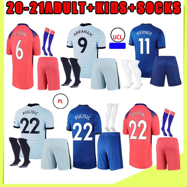 2020 soccer jersey ziyech pulisic werner kante havertz chilwell abraham loftus-cheek 2021 high-quality kids kit+socks football shirt, Black;yellow
2020 soccer jersey ziyech pulisic werner kante havertz chilwell abraham loftus-cheek 2021 high-quality kids kit+socks football shirt, Black;yellow