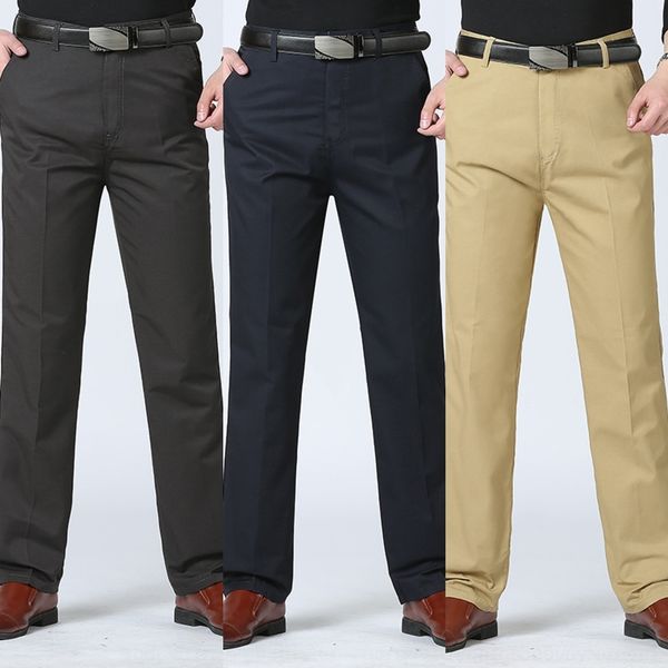 idhuk men's and summer spring casual overalls straight pants trousers for middle-aged and old people high waist men's tube trouser, Blue
idhuk men's and summer spring casual overalls straight pants trousers for middle-aged and old people high waist men's tube trouser, Blue