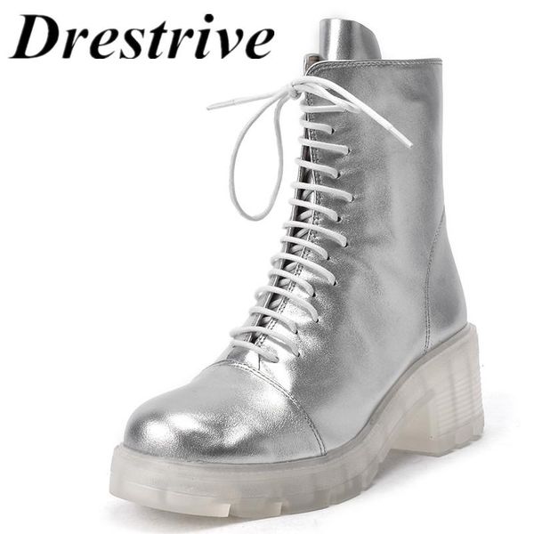 boots drestrive cow leather 2021 autumn women's ankle thick heels cross tied non slip round toe white lace up platform, Black
boots drestrive cow leather 2021 autumn women's ankle thick heels cross tied non slip round toe white lace up platform, Black