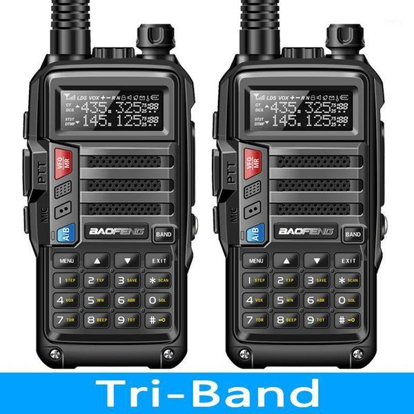 walkie talkie 2pcs 2021 baofeng uv-s9 tri-band 8w antenna vhf uhf 136-174mhz/220-260mhz/400-520mhz 10km long range portable talkie1
walkie talkie 2pcs 2021 baofeng uv-s9 tri-band 8w antenna vhf uhf 136-174mhz/220-260mhz/400-520mhz 10km long range portable talkie1