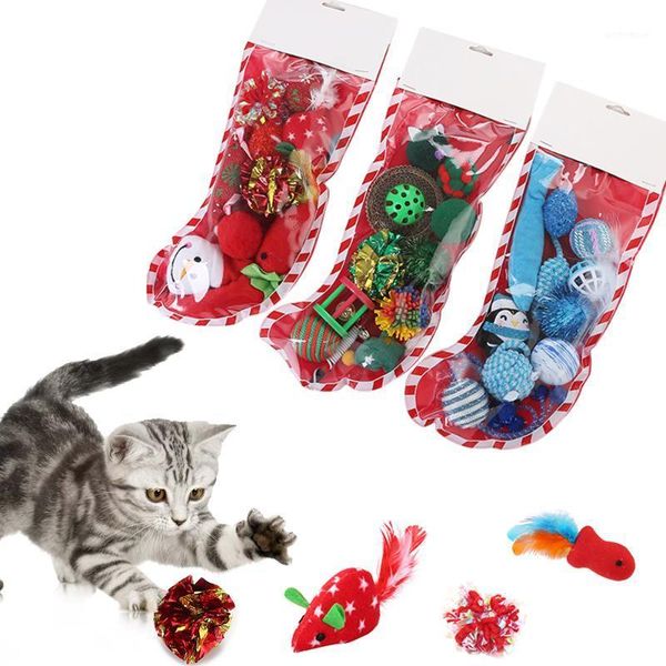 pet cat toy christmas stocking with small toys set chewing toys pets kitten multi-model cat
pet cat toy christmas stocking with small toys set chewing toys pets kitten multi-model cat