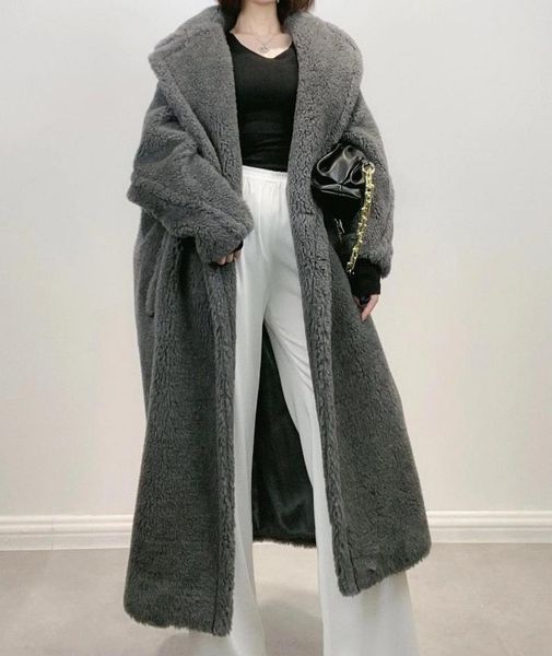 women's fur & faux wool coat women winter real overcoat sheep shearing lady casual warm natural lamb teddy bear coatoversize, Black
women's fur & faux wool coat women winter real overcoat sheep shearing lady casual warm natural lamb teddy bear coatoversize, Black