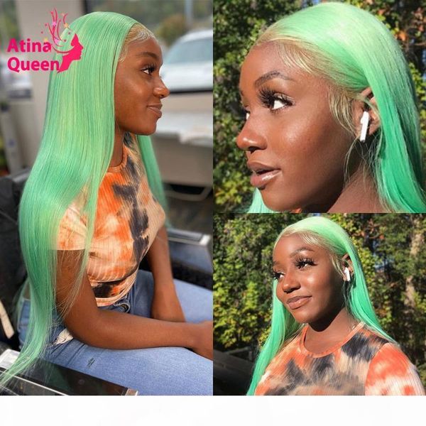 perruque pre plucked mint green colored long straight 250 density brazilian human hair wigs baby hair transparent lace wig remy, Black;brown
perruque pre plucked mint green colored long straight 250 density brazilian human hair wigs baby hair transparent lace wig remy, Black;brown