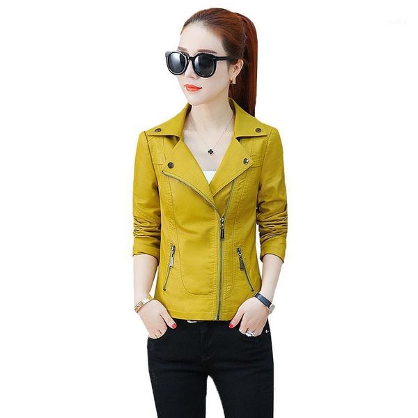 short leather jacket women new spring autumn korean pu leather coat fashion slim motorcycle jacket plus size ladies coats d34281, Black
short leather jacket women new spring autumn korean pu leather coat fashion slim motorcycle jacket plus size ladies coats d34281, Black
