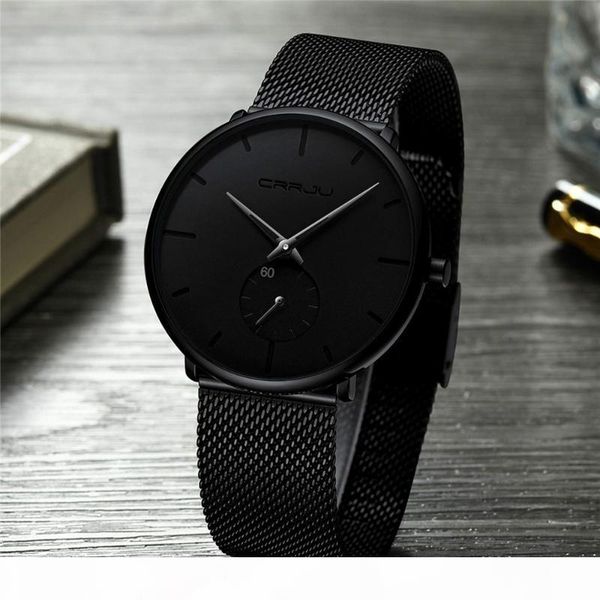 crrju 2150 fashion men watches brand causal ultra-thin mesh steel wristwatch men black sport waterproof quartz watch reloj, Slivery;brown
crrju 2150 fashion men watches brand causal ultra-thin mesh steel wristwatch men black sport waterproof quartz watch reloj, Slivery;brown