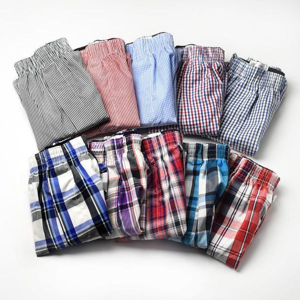 plus size male underwear plaid shorts loose men boxers cotton cuecas boxer masculine breathable mens trunk underwears man 10pcs1, Black;white
plus size male underwear plaid shorts loose men boxers cotton cuecas boxer masculine breathable mens trunk underwears man 10pcs1, Black;white