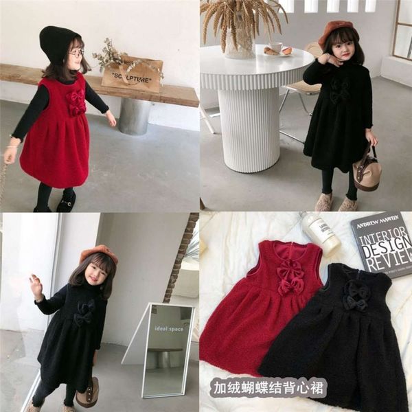 girls' children's winter clothing drs 2020 baby bow veet vt skirt substitute, Red;yellow
girls' children's winter clothing drs 2020 baby bow veet vt skirt substitute, Red;yellow