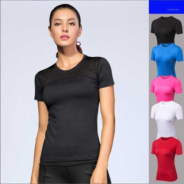 running jerseys womens sports pro t-shirt quick dry tight fitness yoga workout trainning t-shirts with 5colors1, Black;blue
running jerseys womens sports pro t-shirt quick dry tight fitness yoga workout trainning t-shirts with 5colors1, Black;blue